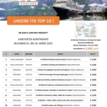 Holland America Line Launches TOP TEN Promotion and Extends HAVE IT ALL Offer for ITB Berlin 2025