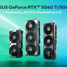 ASUS Launches Next-Gen GeForce RTX 5060 and 5060 Ti Graphics Cards Powered by NVIDIA Blackwell