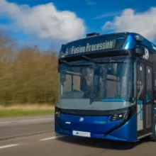 Fusion Processing and Construct Invest Launch Next-Gen Automated Airport Buses