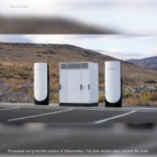 Tesla V4 Supercharger