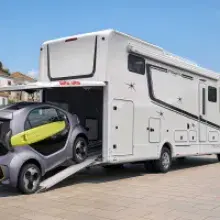 PhoeniX Maxi Liner 9000 AY Debuts with Car Garage and Luxury Living — All Under 7.5 Tons