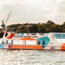 Krombacher Spezi Sets Sail in Style – the Iconic Soft Drink Launches Its First Branded Ship in Hamburg